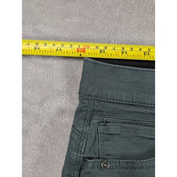 Democracy Pants Womens Size 12 Green Elastic Waist Stretch Ab Solution - Picture 4 of 9